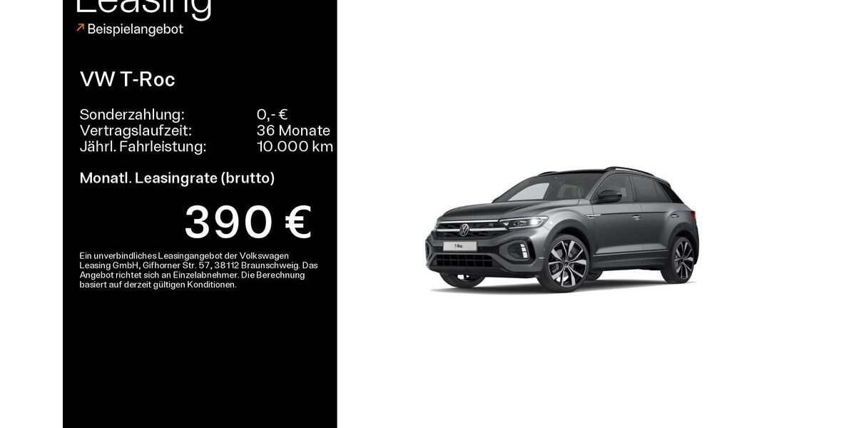 VW T-Roc 26.300 km 28.249 &euro; Linsengericht 63589