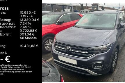 VW T-Cross 54.600 km 15.985 &euro; Büdingen-Düdelsheim 63654