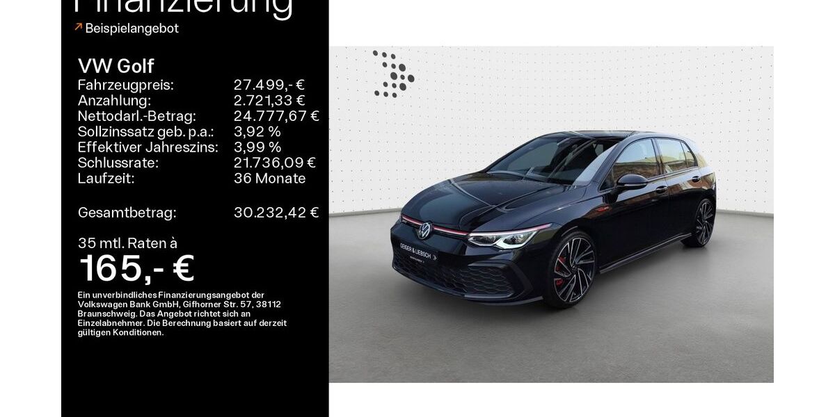 VW Golf 48.600 km 27.499 &euro; Linsengericht 63589