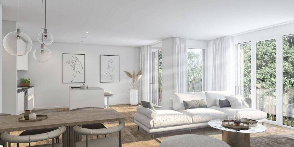 Etagenwohnung Frankfurt am Main Bergen-Enkheim - 4 Zimmer, 91 m&sup2;, 685.000&euro; | Angebot:25799441