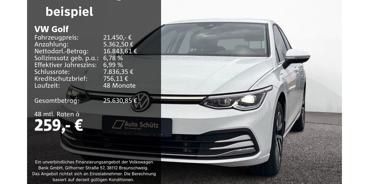 VW Golf 30.609 km 21.450 &euro; Groß-Umstadt 64823