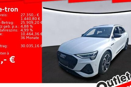 Audi e-tron 29.566 km 27.350 &euro; Frankfurt am Main 60314