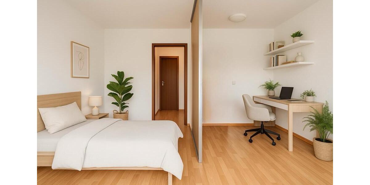 Etagenwohnung Frankfurt am Main Oberrad - 3 Zimmer, 81 m&sup2;, 450.000&euro; | Angebot:25990298