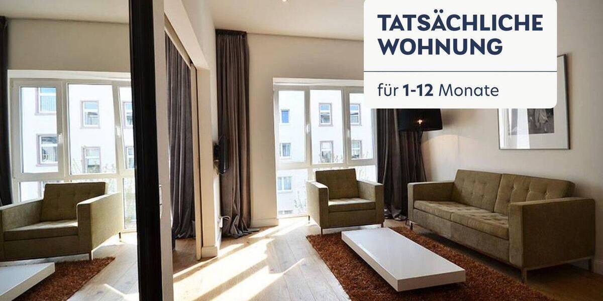 Etagenwohnung Frankfurt am Main Sachsenhausen - 2 Zimmer, 37 m&sup2;, 2.261&euro; | Angebot:25789974