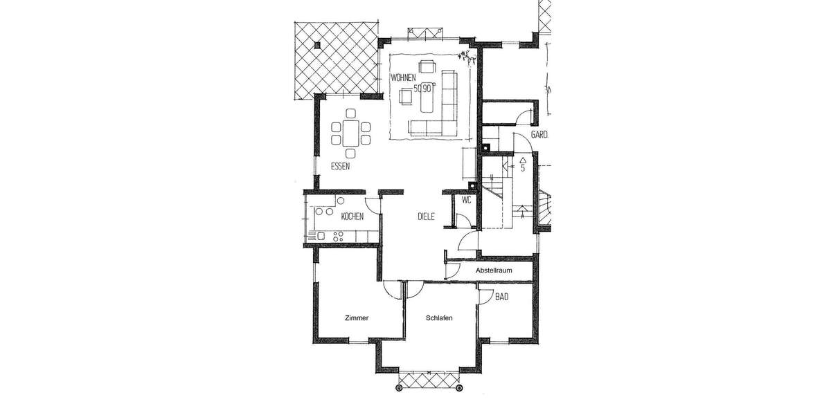 Etagenwohnung Aschaffenburg Innenstadt - 3 Zimmer, 130 m&sup2;, 560.000&euro; | Angebot:25725887