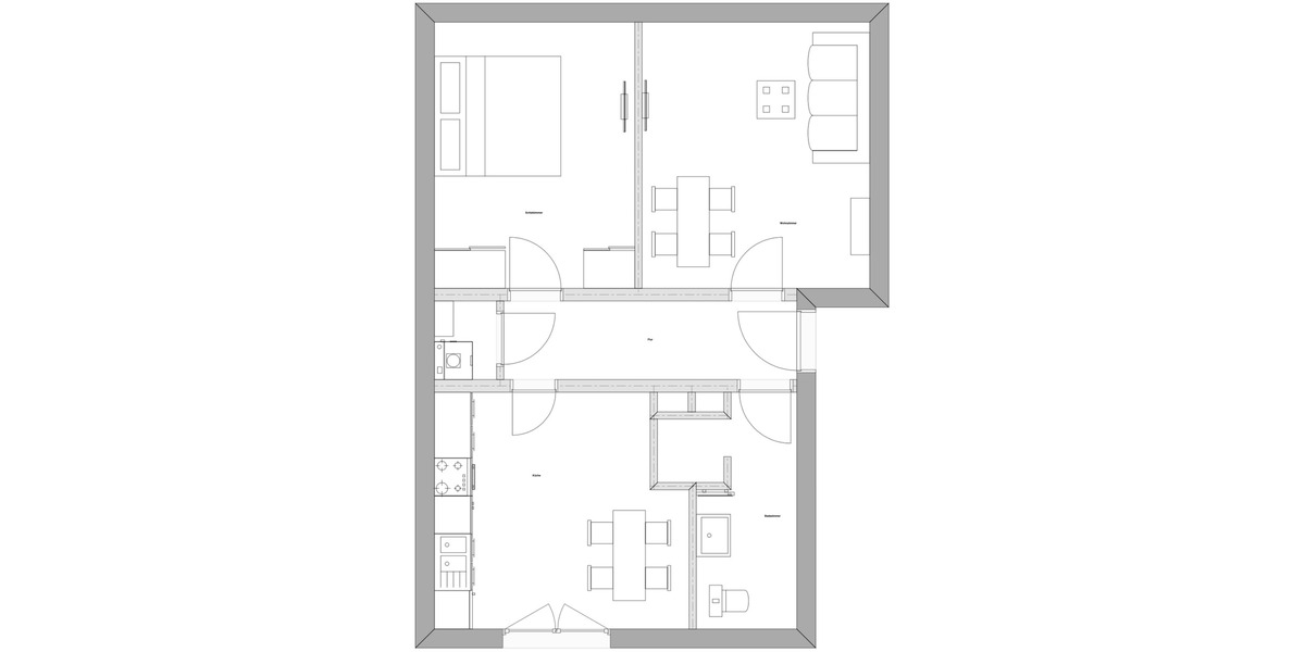 Etagenwohnung Frankfurt am Main Gallus - 2 Zimmer, 53 m&sup2;, 349.000&euro; | Angebot:25775926