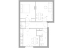 Etagenwohnung Frankfurt am Main Gallus - 2 Zimmer, 53 m&sup2;, 349.000&euro; | Angebot:25775926