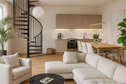 Wohnung Offenbach Hafen - 3 Zimmer, 73 m&sup2;, 415.000&euro; | Angebot:24789100