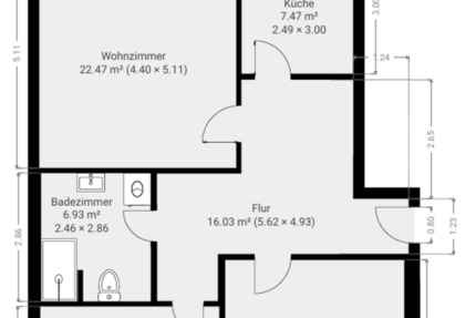 Wohnung Kleinostheim - 3 Zimmer, 85 m&sup2;, 1.100&euro; | Angebot:25306477