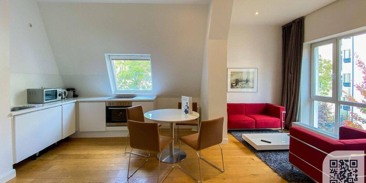 Etagenwohnung Frankfurt am Main Sachsenhausen - 2 Zimmer, 39 m&sup2;, 2.247&euro; | Angebot:25711893