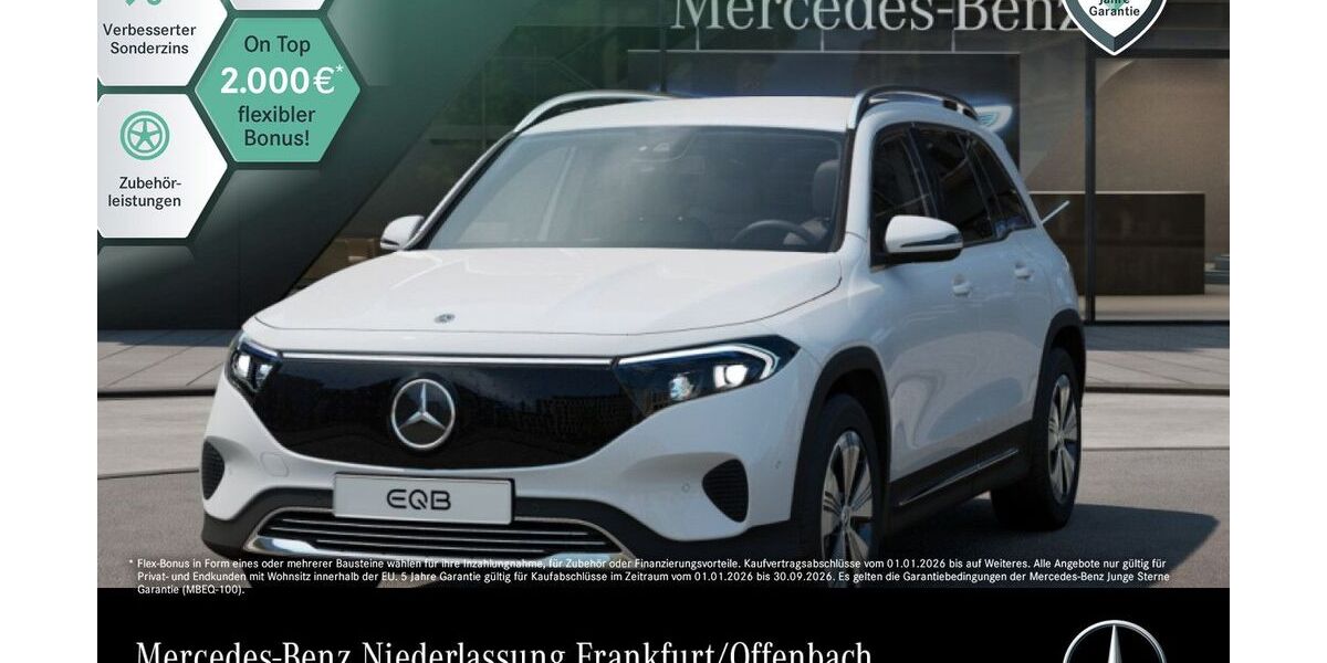 Mercedes-Benz EQB 13.972 km 37.990 &euro; Frankfurt 60599