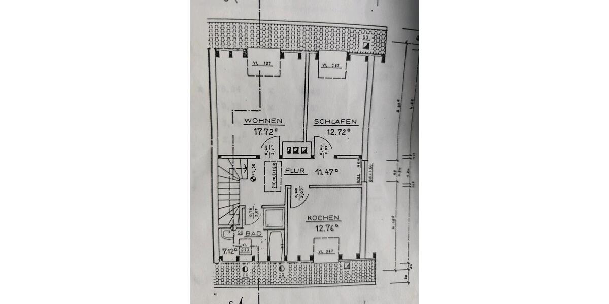 Dachgeschoßwohnung Rosbach vor der Höhe - 2 Zimmer, 54 m&sup2;, 770&euro; | Angebot:25853919
