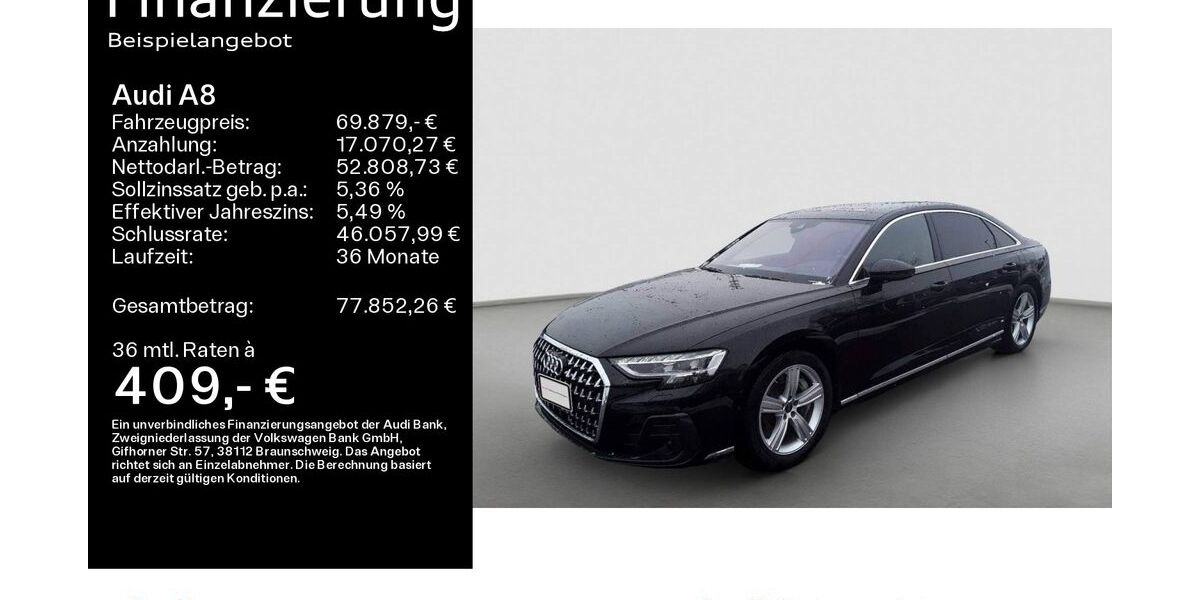 Audi A8 42.600 km 69.879 &euro; Hanau 63452