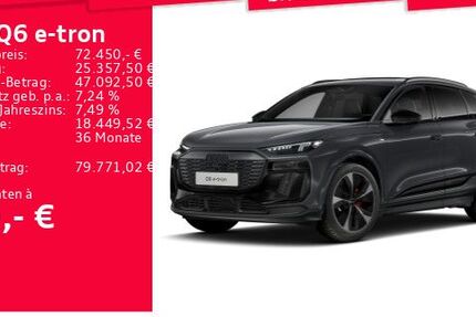 Audi Q6 e-tron 16.487 km 72.450 &euro; Frankfurt am Main 60326
