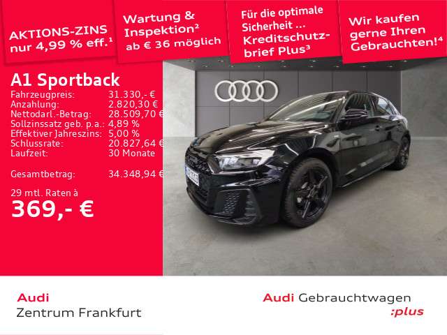 Audi A1 5.900 km 31.950 &euro; Frankfurt 60314