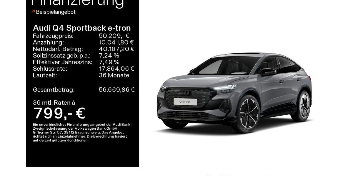 Audi Q4 e-tron 9.600 km 50.209 &euro; Mühlheim 63165