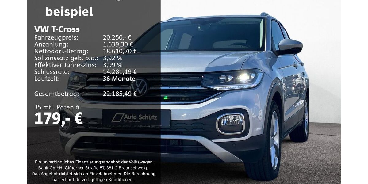 VW T-Cross 73.592 km 20.250 &euro; Groß-Umstadt 64823