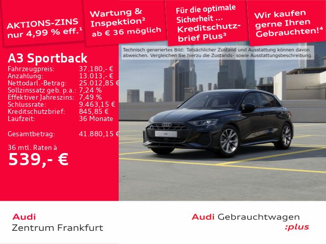 Audi A3 4.500 km 37.180 &euro; Frankfurt am Main 60314