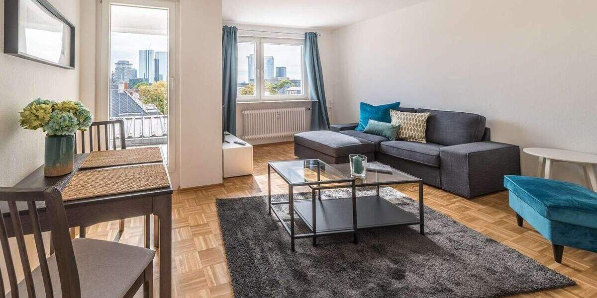 Etagenwohnung Frankfurt am Main Westend-Süd - 2 Zimmer, 45 m&sup2;, 1.820&euro; | Angebot:25663717