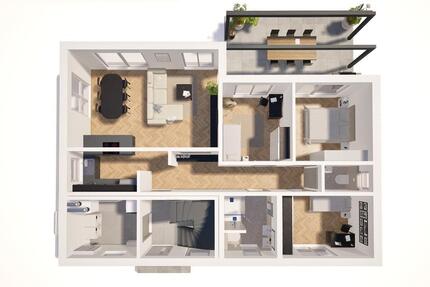 Wohnung Großostheim - 4 Zimmer, 97 m&sup2;, 1.650&euro; | Angebot:24617367