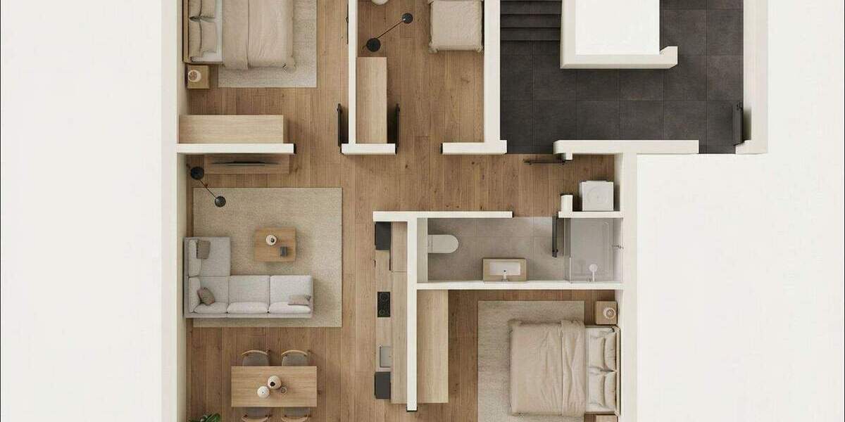 Etagenwohnung Aschaffenburg Innenstadt - 4 Zimmer, 83 m&sup2;, 399.000&euro; | Angebot:25705982