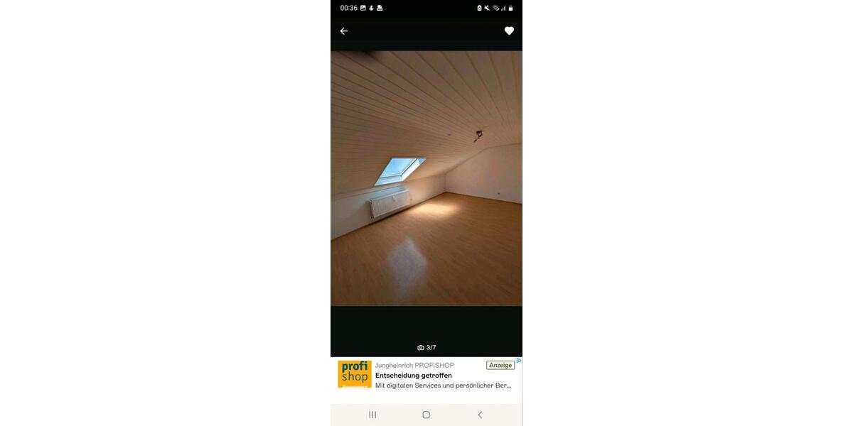 Dachgeschoßwohnung Rosbach vor der Höhe - 4 Zimmer, 90 m&sup2;, 1.100&euro; | Angebot:25922277