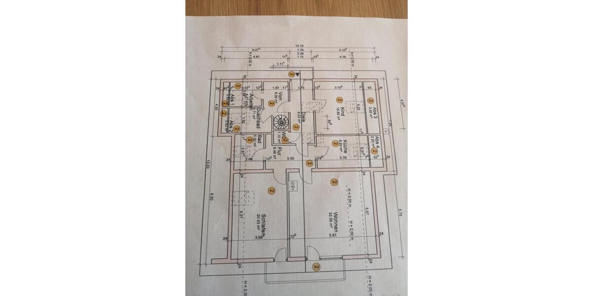 Maisonettenwohnung Freigericht - 7 Zimmer, 116 m&sup2;, 299.000&euro; | Angebot:25933265