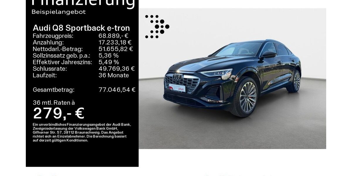 Audi Q8 e-tron 5.500 km 68.889 &euro; Hanau 63452