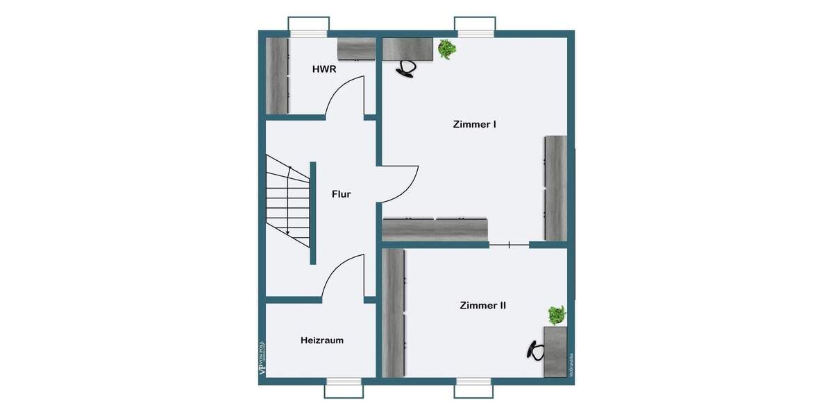 Reihenmittelhaus Frankfurt am Main Niederursel - 4 Zimmer, 125 m&sup2;, 645.000&euro; | Angebot:25769237