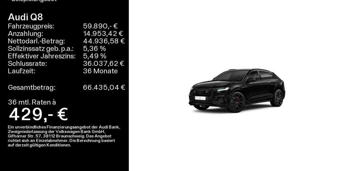 Audi Q8 106.346 km 59.890 &euro; Bad Nauheim 61231