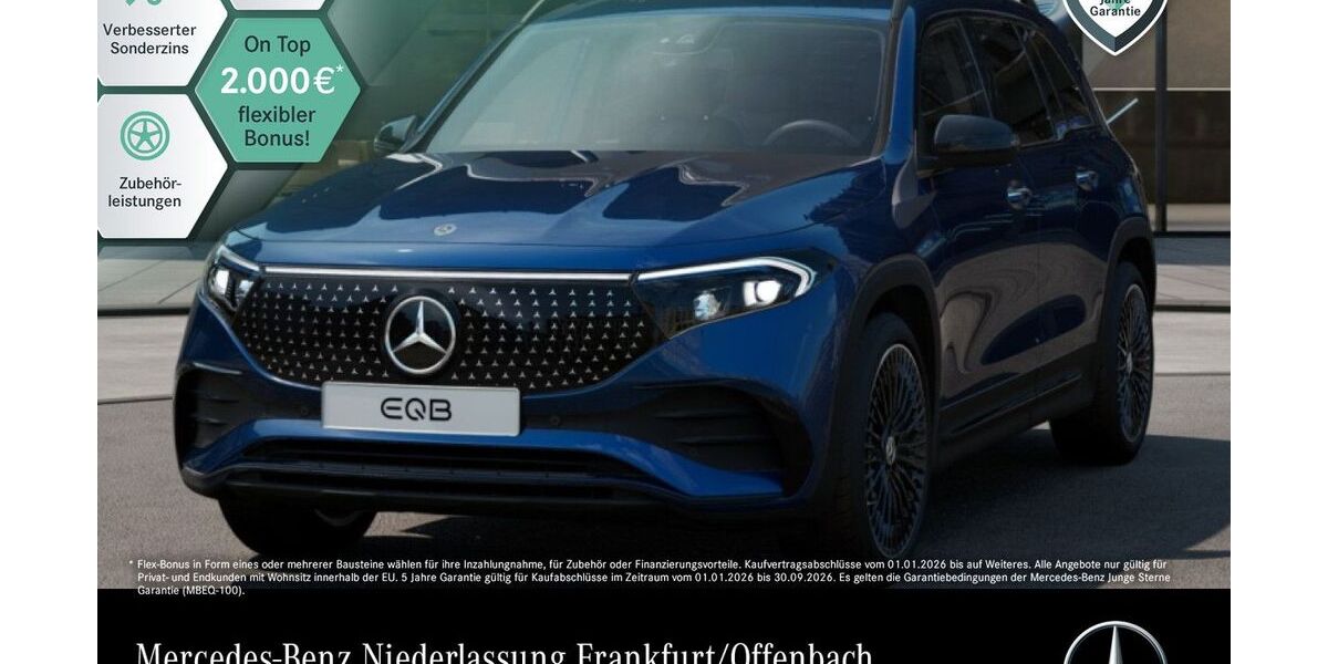 Mercedes-Benz EQB 14.448 km 40.990 &euro; Frankfurt 60599