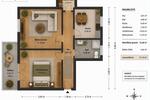 Etagenwohnung Babenhausen - 2 Zimmer, 53 m&sup2;, 1.070&euro; | Angebot:27628480