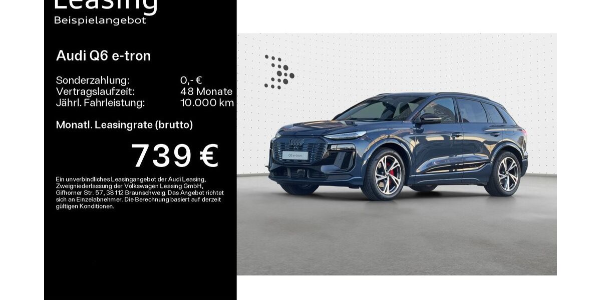Audi Q6 e-tron 2.900 km 74.320 &euro; Hanau 63452