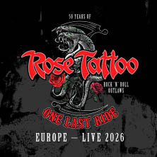 Rose Tattoo - Rock'n'Roll Outlaws – One Last Ride + Special Guest: Velvet Rush 05.08.2026 Batschkapp