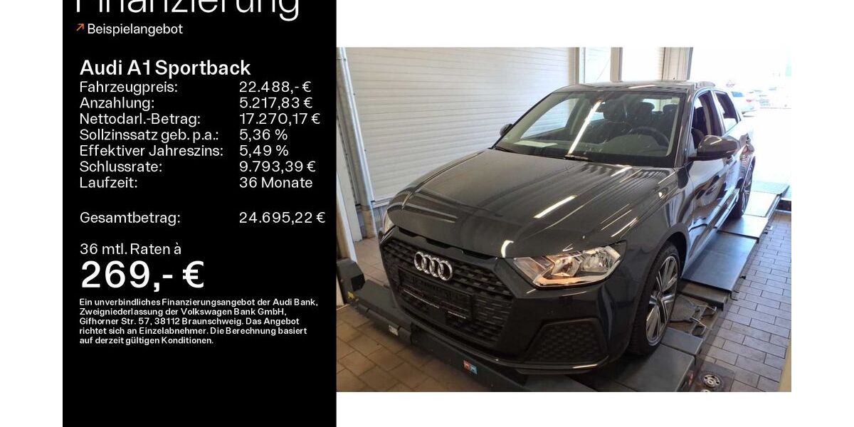 Audi A1 14.900 km 22.488 &euro; Mühlheim 63165