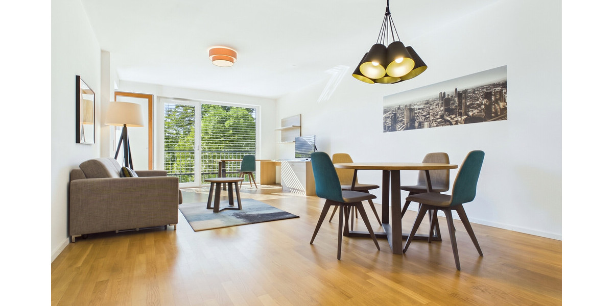 Attraktive Kapitalanlage in Bad Homburg: Möbliertes Apartment mit 2 Zimmern, Balkon und Aufzug - Etagenwohnung Bad Homburg vor der Höhe Berliner Siedlung/Gartenfeld | Angebot:27595825