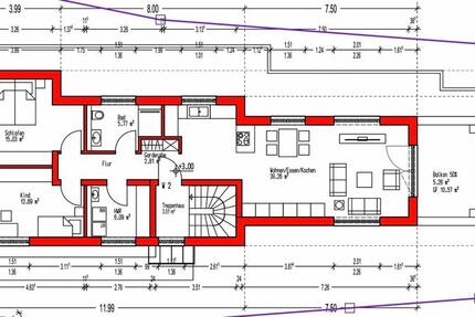 Haus Mömbris - 3.5 Zimmer, 93 m&sup2;, 1.250&euro; | Angebot:25332284