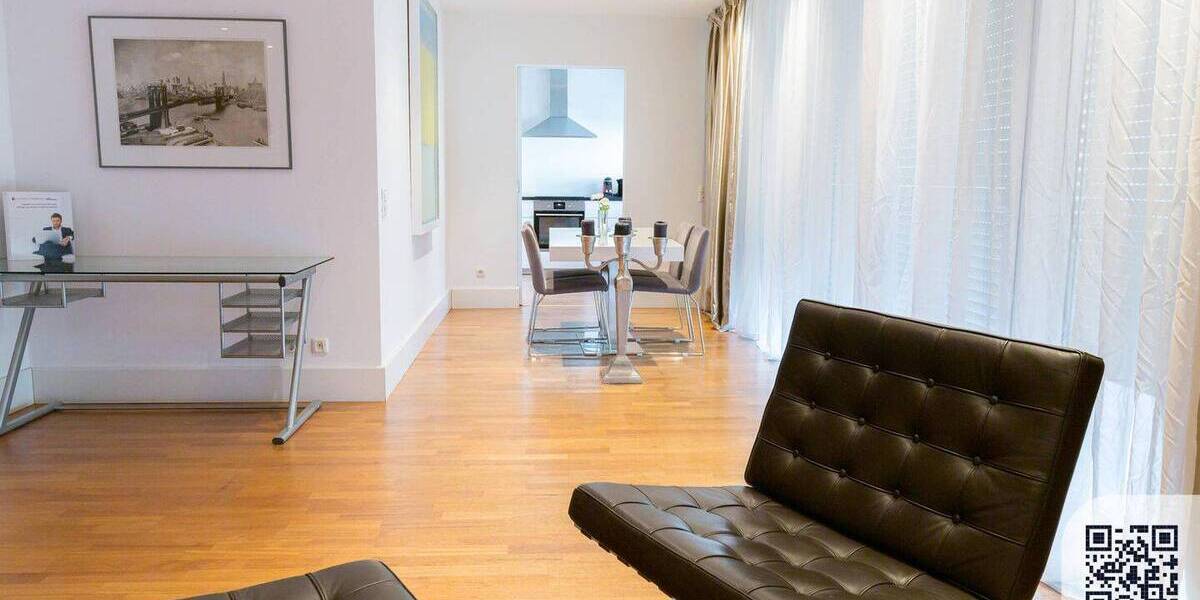 Etagenwohnung Frankfurt am Main Sachsenhausen - 3 Zimmer, 136 m&sup2;, 6.374&euro; | Angebot:25717045