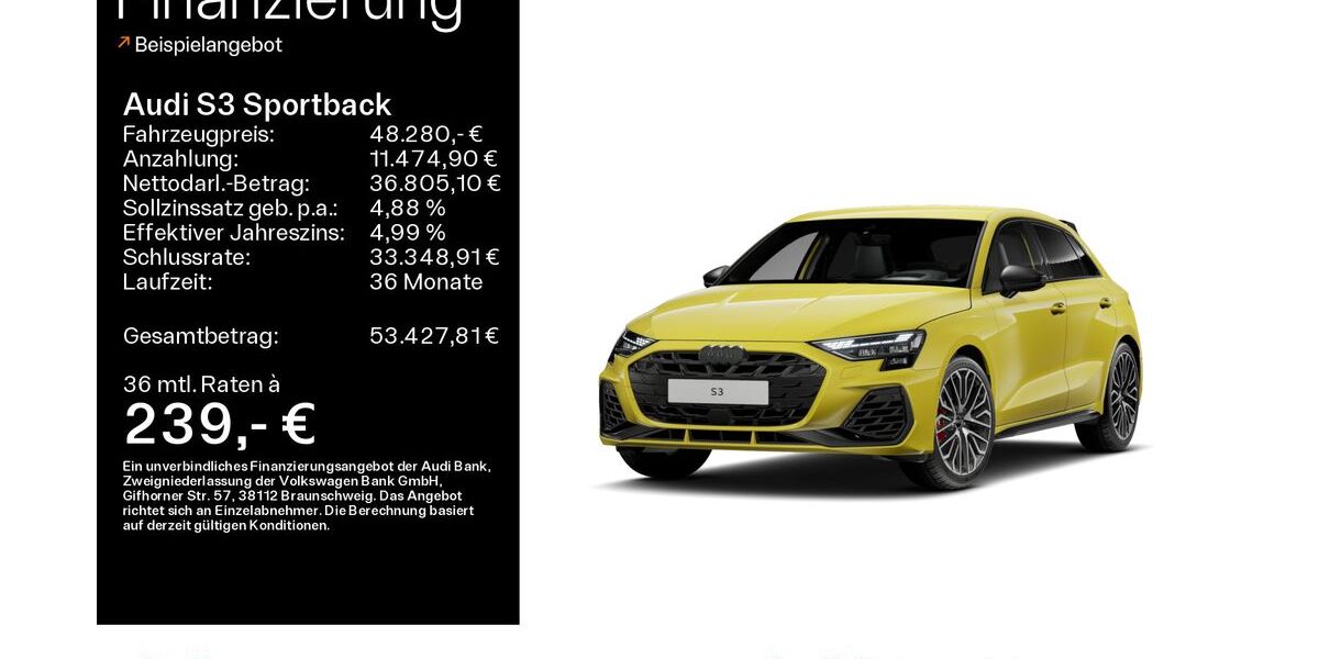 Audi S3 17.751 km 48.280 &euro; Oberursel 61440