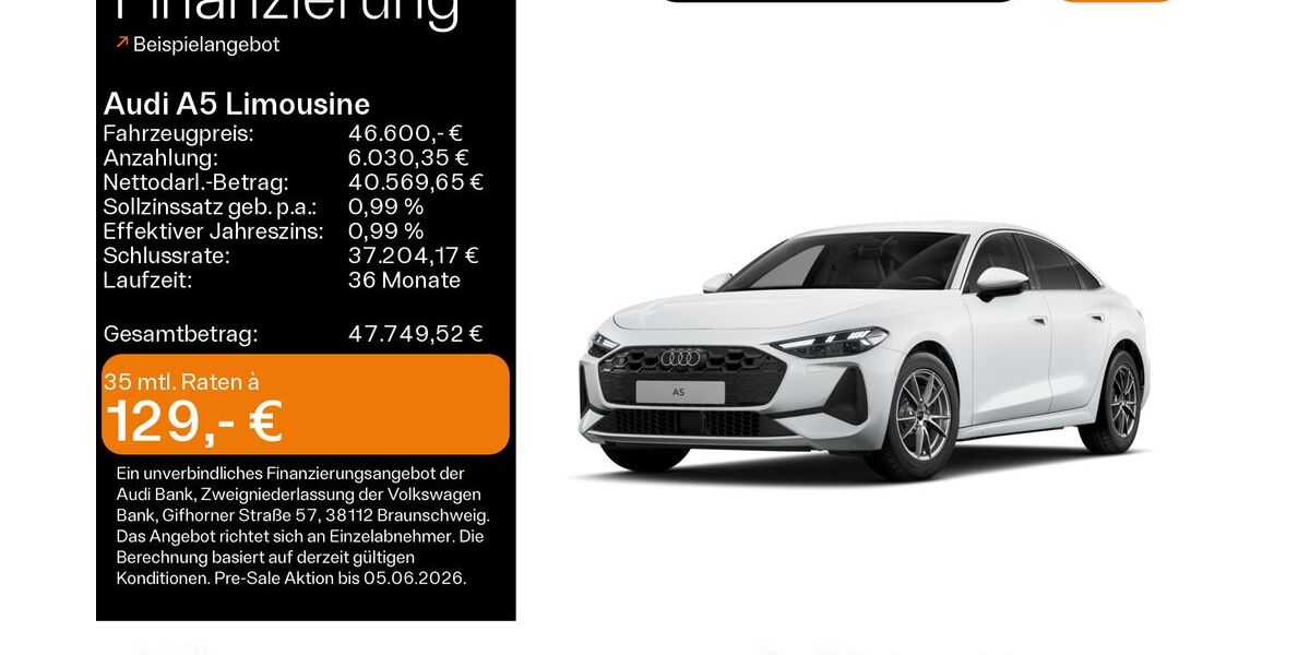 Audi A5 29.105 km 44.480 &euro; Oberursel 61440