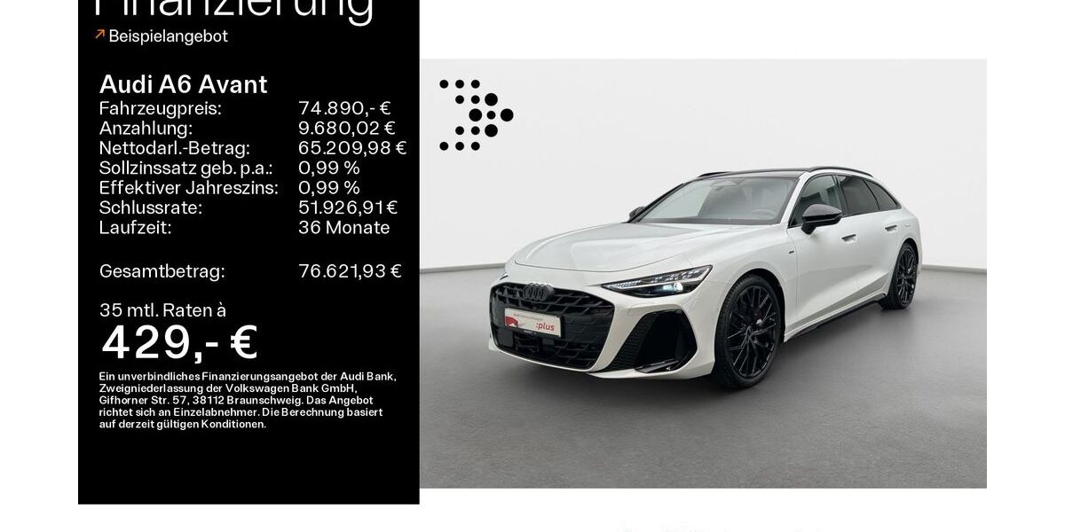 Audi A6 1.780 km 74.890 &euro; Bad Nauheim 61231