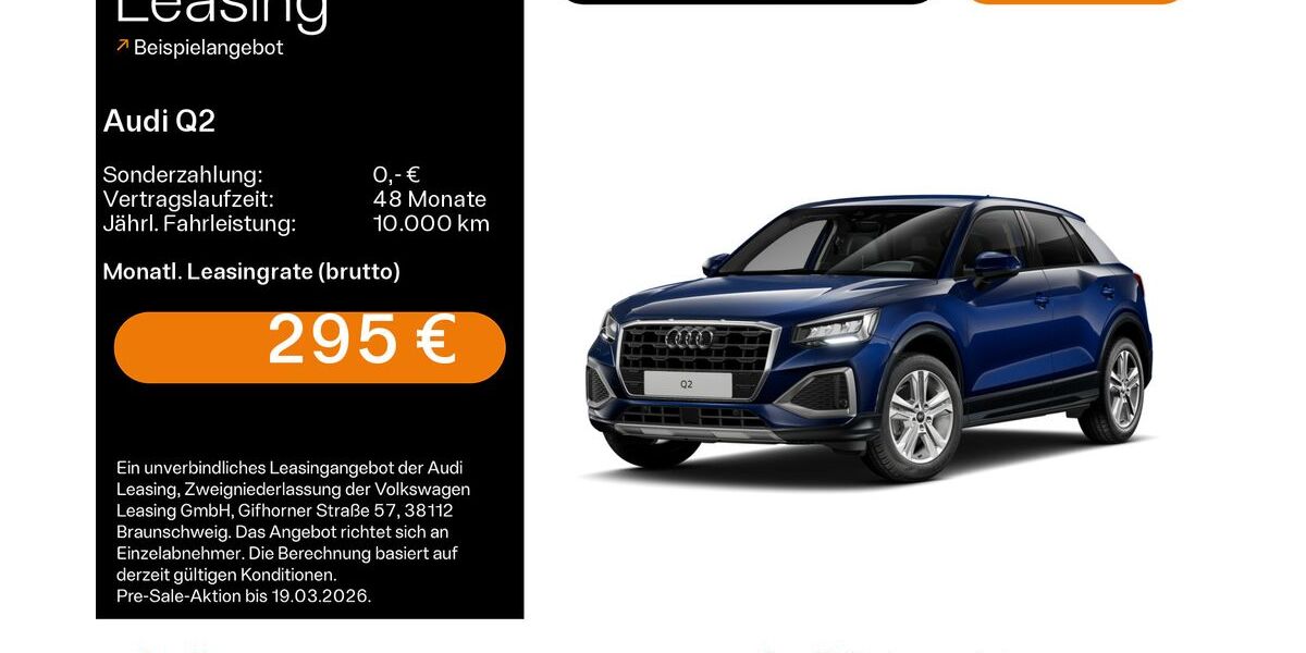 Audi Q2 29.584 km 30.999 &euro; Oberursel 61440