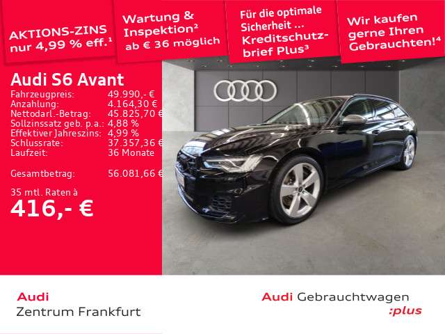 Audi S6 39.982 km 49.750 &euro; Frankfurt am Main 60314