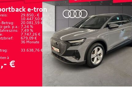 Audi Q4 e-tron 77.185 km 29.850 &euro; Frankfurt am Main 60314
