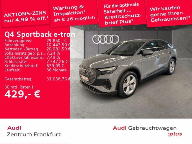 Audi Q4 e-tron 77.185 km 29.850 &euro; Frankfurt am Main 60314