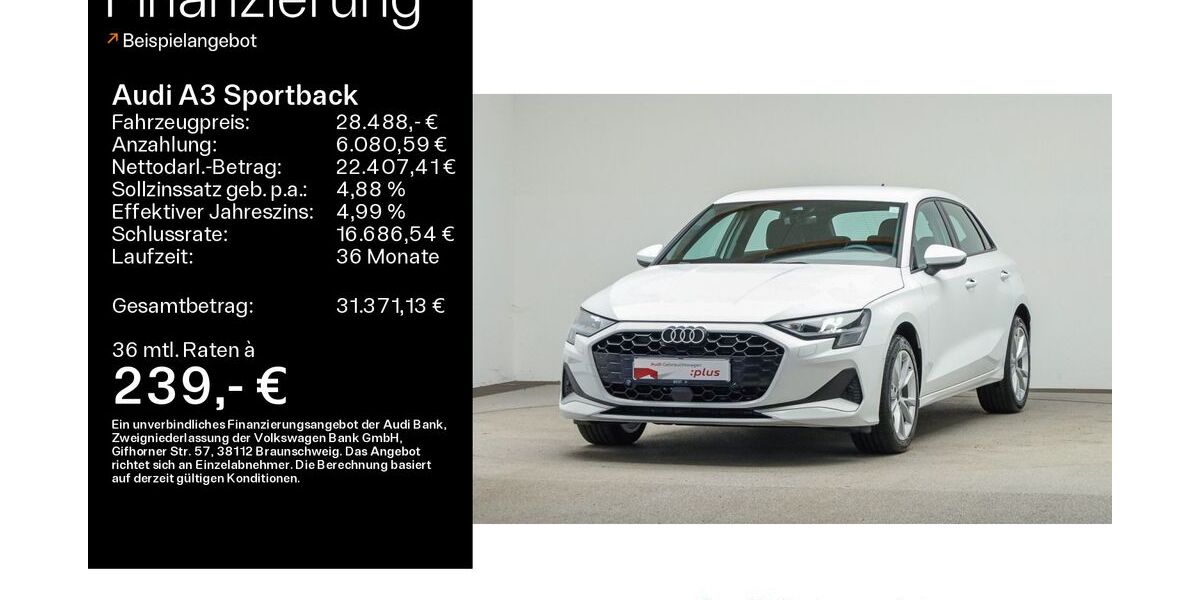 Audi A3 16.100 km 28.488 &euro; Mühlheim 63165