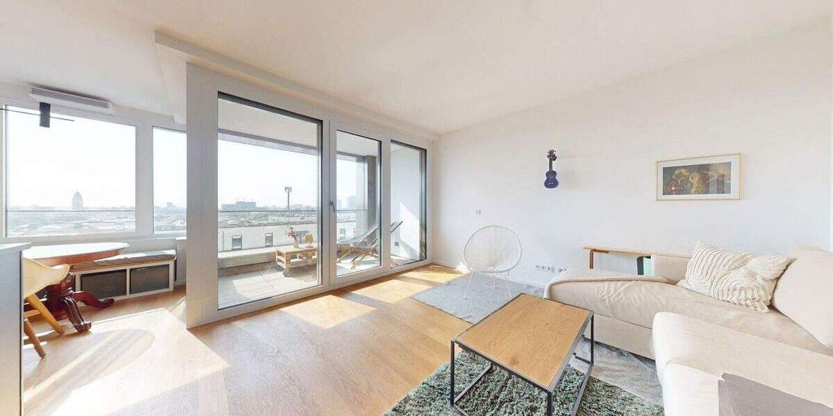 Etagenwohnung Frankfurt am Main Gallus - 3 Zimmer, 96 m&sup2;, 915.000&euro; | Angebot:25796138
