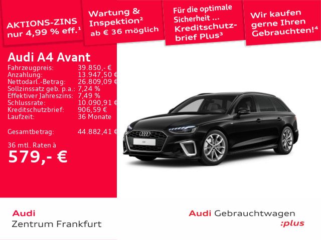 Audi A4 18.976 km 39.850 &euro; Frankfurt am Main 60314