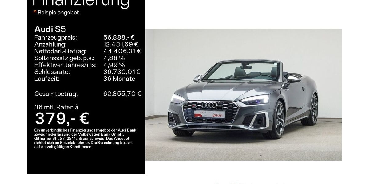 Audi S5 16.300 km 56.888 &euro; Mühlheim 63165