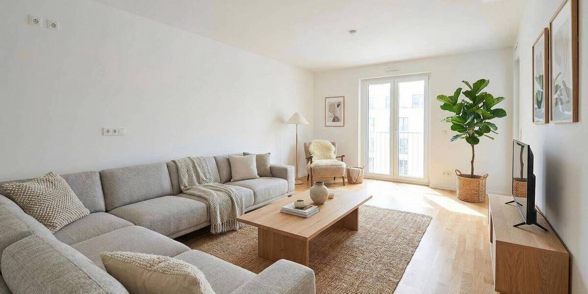 Etagenwohnung Frankfurt am Main Bockenheim - 2 Zimmer, 53 m&sup2;, 1.250&euro; | Angebot:26065567